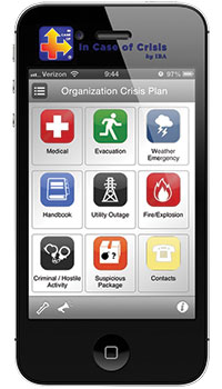 In Case of Crisis App from Irving Burton Associates (IBA)