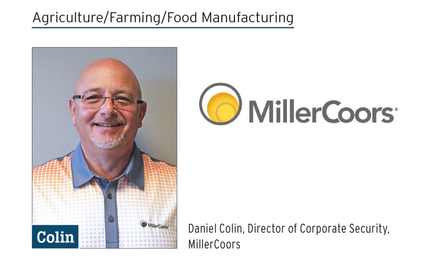 Daniel Colin, Director of Corporate Security, MillerCoors