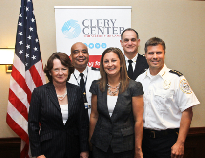 Mary Lou Leary with Clery Center Sponsors in DC