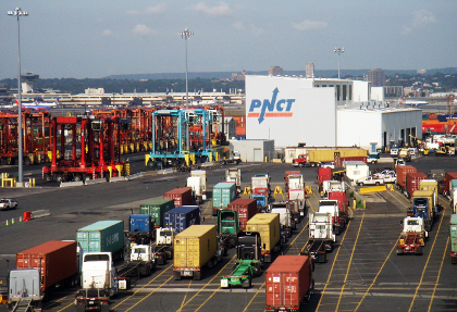 Port Newark Container Terminal handles 600,000 containers annually