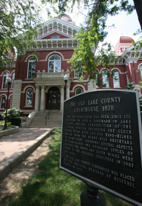 The "Grand Old Lady" has been placed on the National Register of Historic Places, but as it still functions as a retail, office and courtroom space, modern access control was needed. Photo courtesy of Brivo Systems.