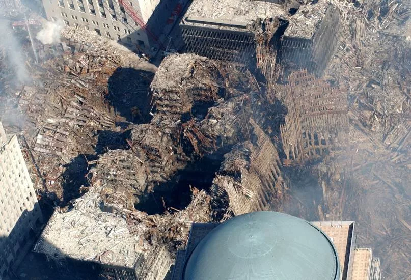 Ground Zero 9/11 terrorist attacks 20th anniversary