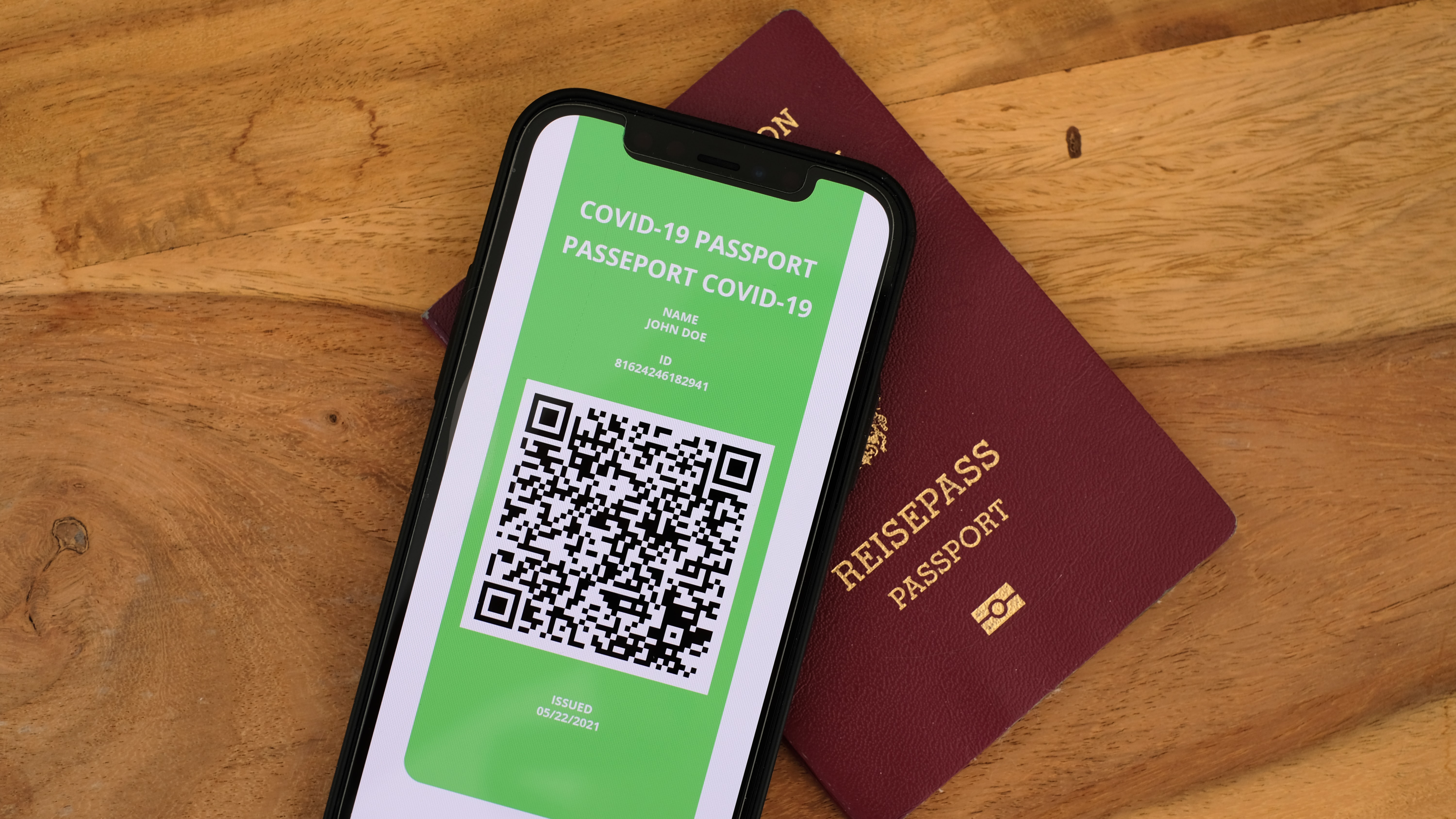 Digital COVID passport