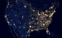 USA network of light