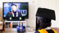 Online degree graduation