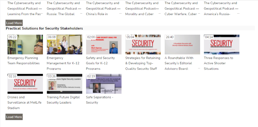 Tune in to Practical Solutions for Security Stakeholders videos