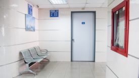 hospital door