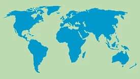 world map