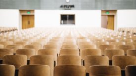 empty lecture hall