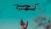 drone being launched