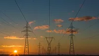 power lines in front of sunset power lines in front of sunset