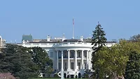 white house and clear sky white house and clear sky