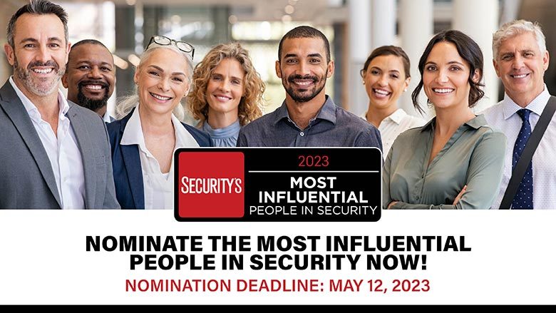 Nominate your peers for 2023 Most Influential People in Security award