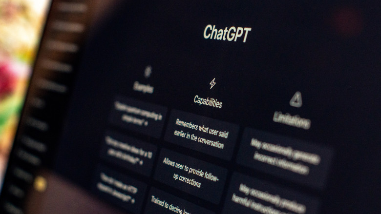 ChatGPT on computer