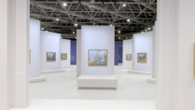 Monet Artwork in museum