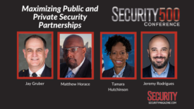 Maximizing Public and Private Security Partnerships Panel 2023