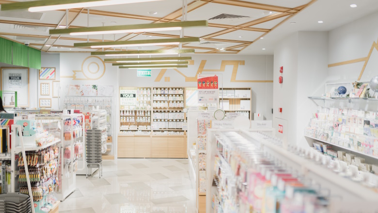 pharmacy with white walls