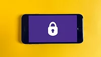 Phone with lock on screen