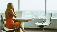 Businesswoman on phone Businesswoman on phone