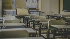 Empty classroom 