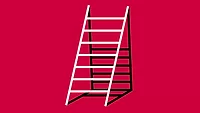 Illustrated ladder