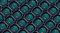 Rendered heart monitors