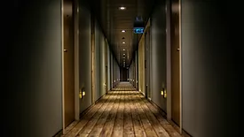 Hotel hallway