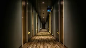 Hotel hallway