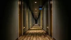 Hotel hallway