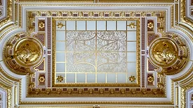 Golden ceiling