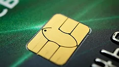 Close up of credit card