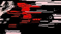 Glitched password screen