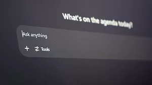 Chatbot prompt screen 