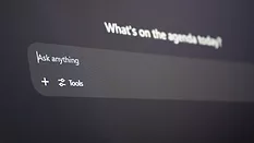 Chatbot prompt screen 