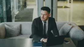 Man on laptop