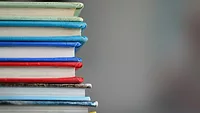 Stacked books Stacked books