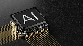 AI chip up close