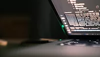 Coding on laptop Coding on laptop