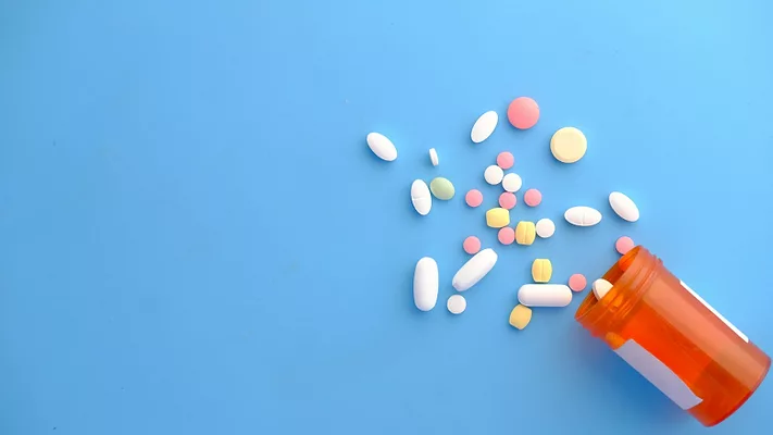 Pills spilled 