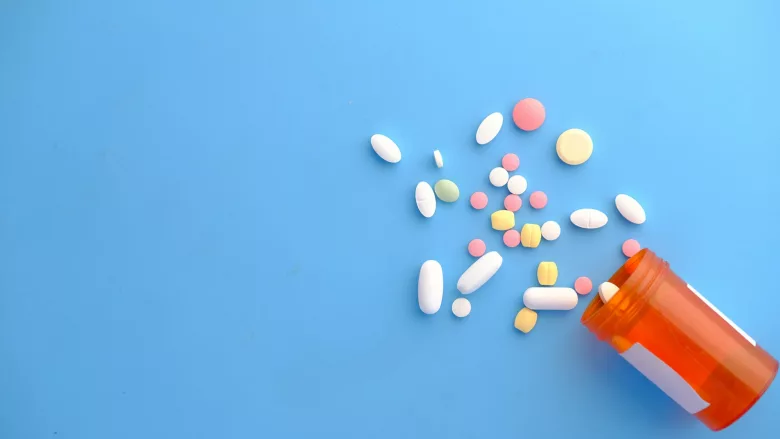 Pills spilled 