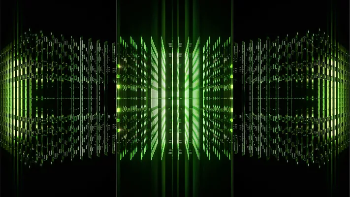 Green planes reflected 