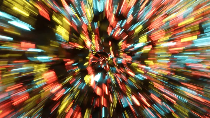 Burst of light 