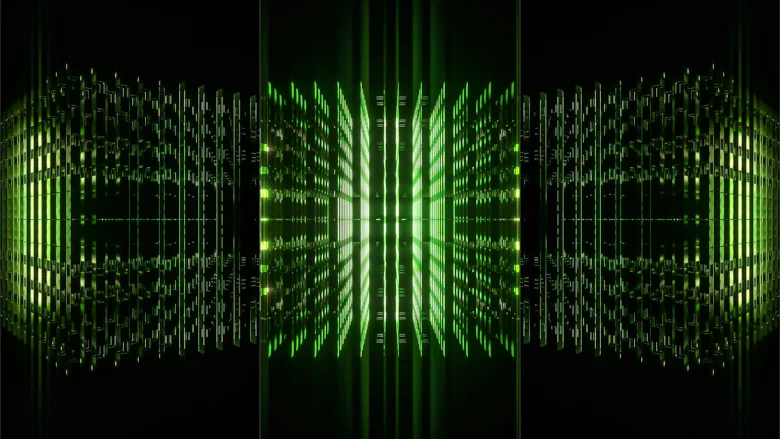Green planes reflected