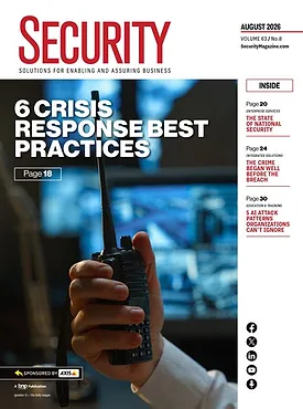 August 2026 Security Magazine August 2026 cover