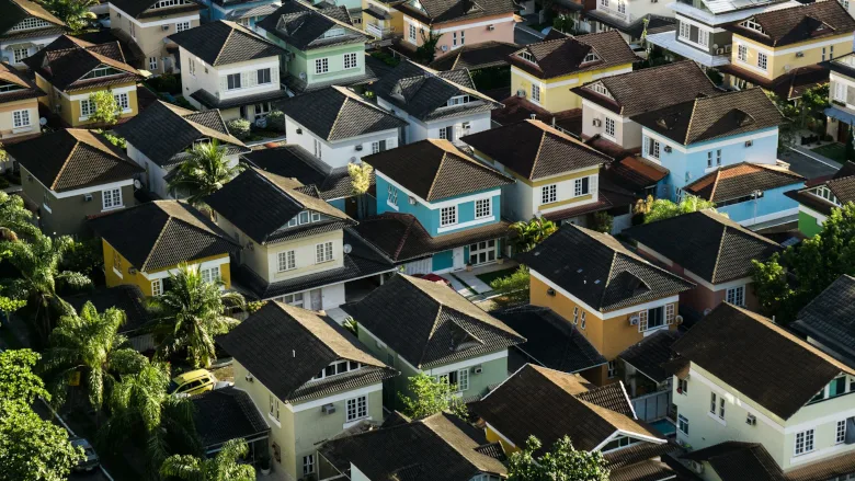 Aerial image of neighborhood 