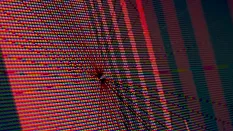 Cracked digital screen