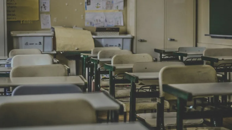 Empty classroom