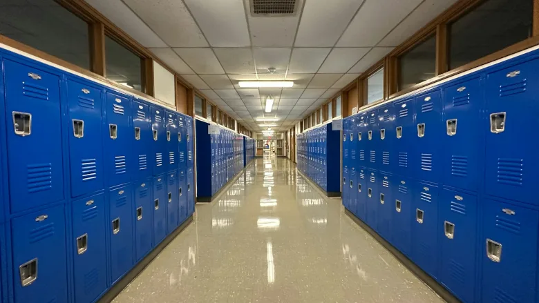 School hallway 