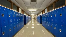 School hallway