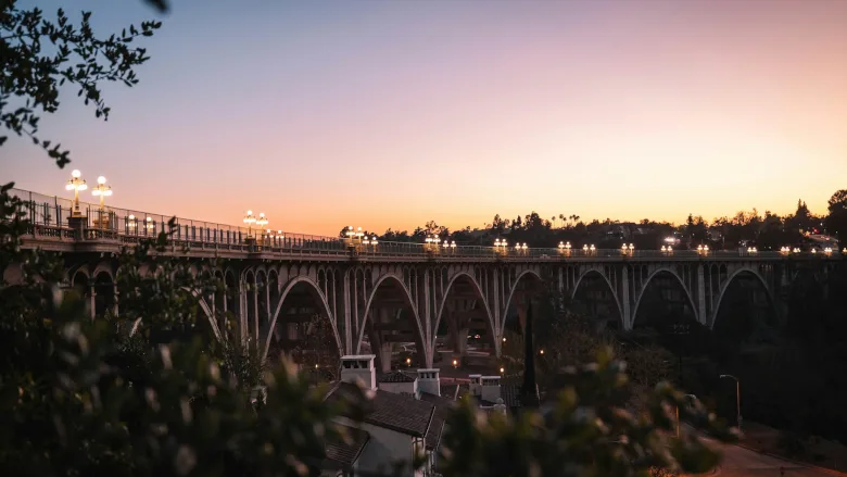 Colorado Bridge in Pasadena